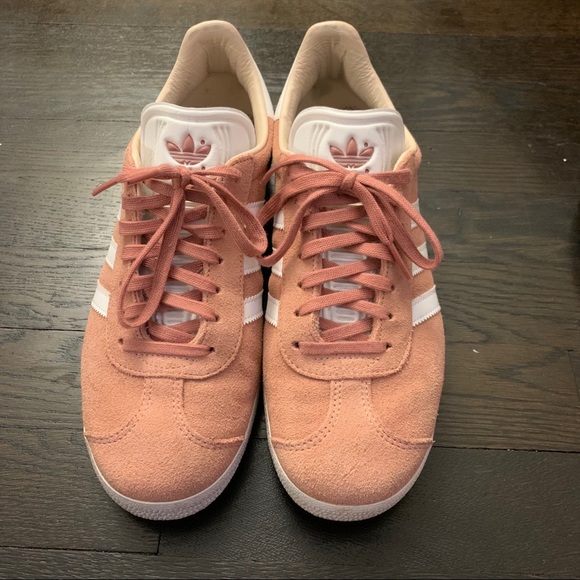 Adidas Gazelle Peachy Pink size 7 - Picture 1 of 8